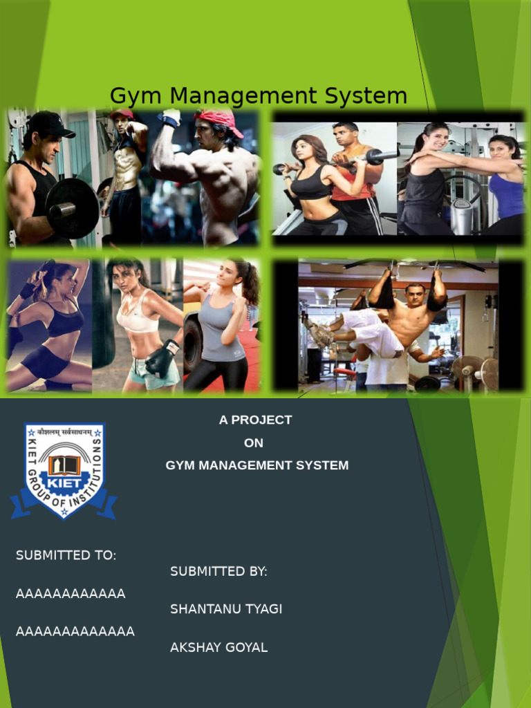 Online Gym Management System Project | PDF | Use Case | Unified ...