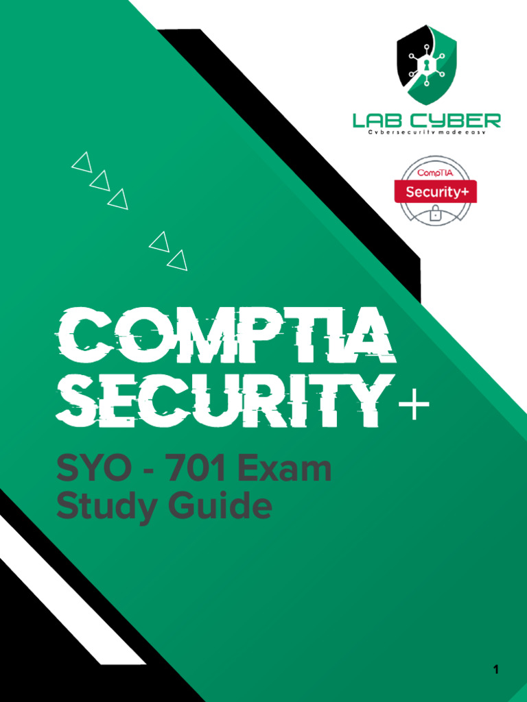 SYO-701 Exam Study Guide Overview | PDF | Cryptography | Public Key ...