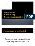 Publicidad y Papelería Corporativa