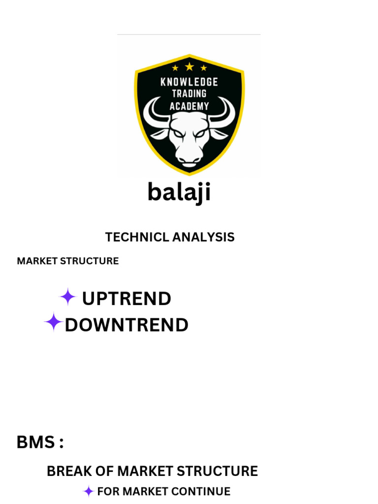 Market Structure Analysis: Trends & Shifts | PDF