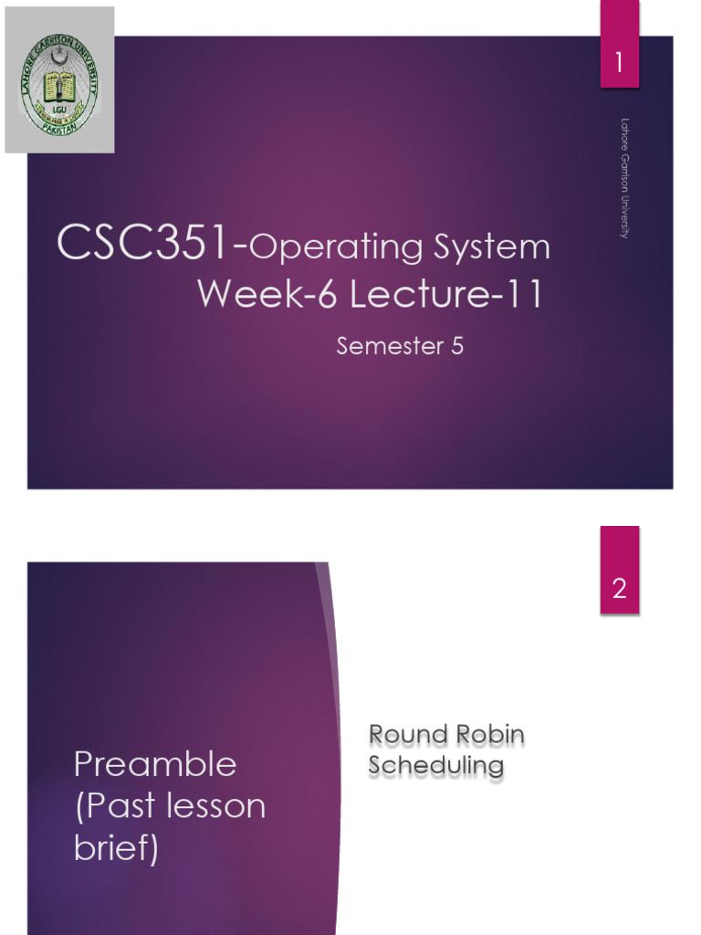 11-Multi Level Queue Scheduling | PDF | Scheduling (Computing ...