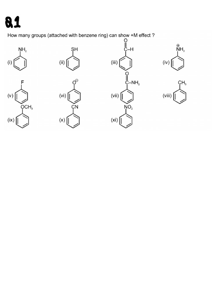 Organic Practice Sheet, Jee | PDF