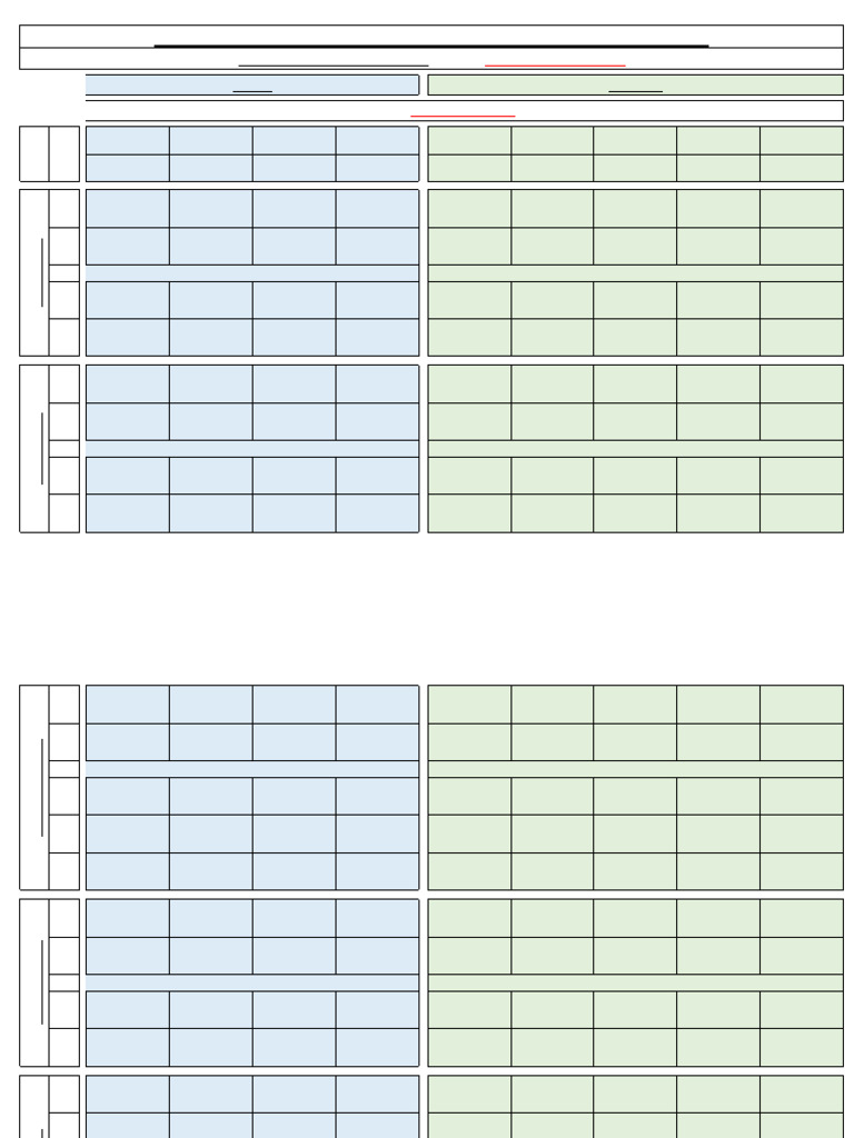 Time Table Spring 2024 (22-07-24) | PDF | Psychology