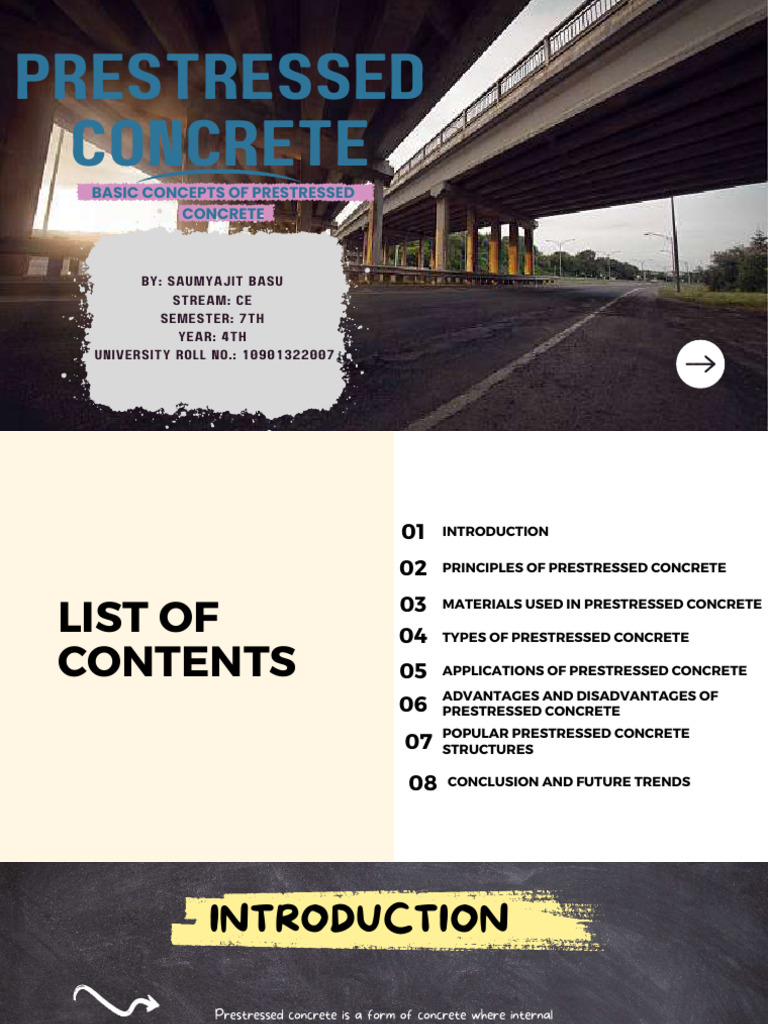 Basic Concepts of Prestressed Concrete | PDF | Prestressed Concrete ...