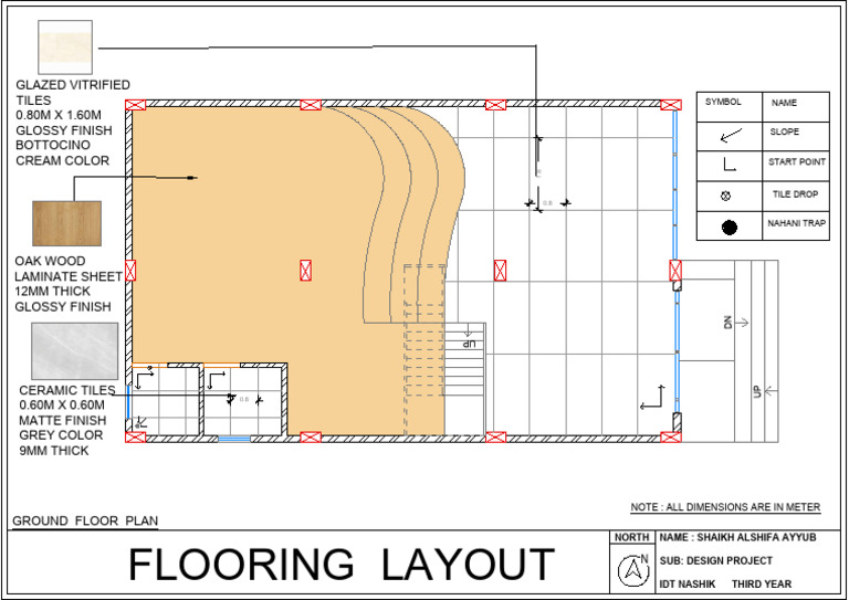 Ground Floor Design Project Layout | PDF | Architectural Elements ...