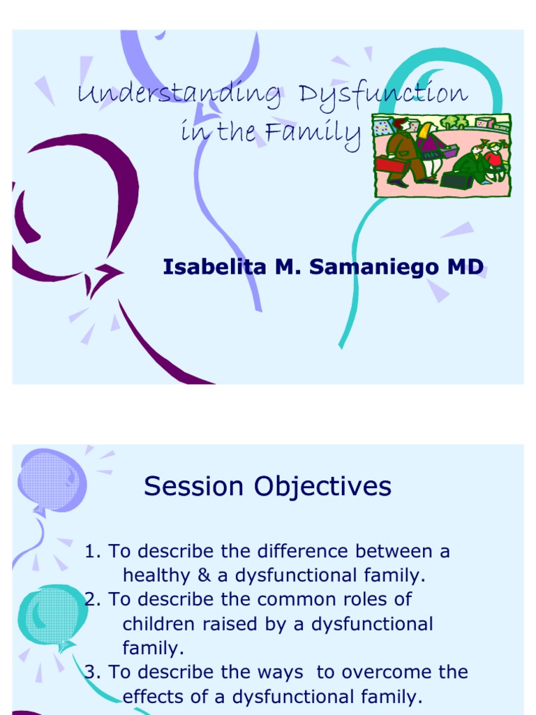Dysfunctional Family Roles Explained | PDF | Family | Anger