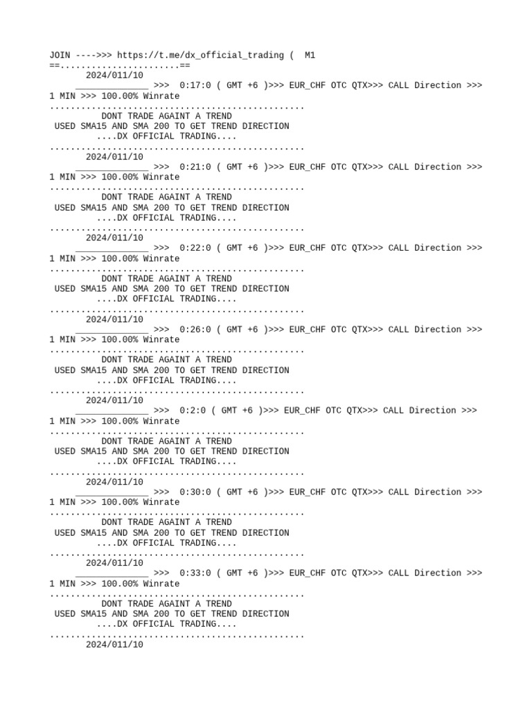 95 - 100 - CALL - M1 - (DX-Official2024 BOT | PDF