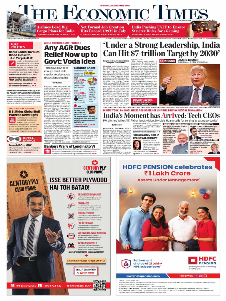 ET Mumbai 24-09-2024 | PDF | Newspapers | Periodicals