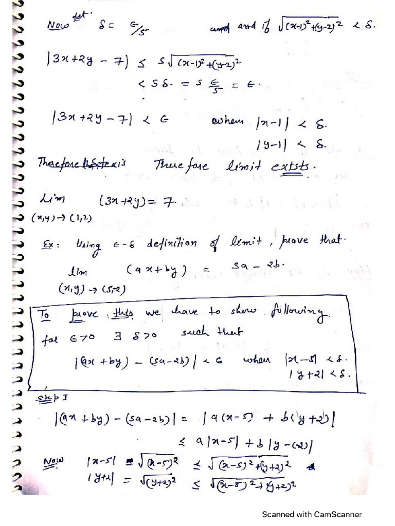 Calculus of Two Variables L2 | PDF