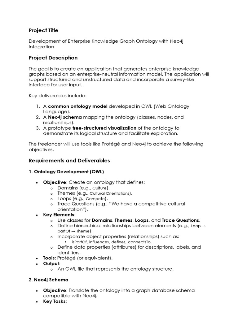 ENIM Enterprise Knowledge Graph - 2 | PDF | Ontology (Information ...