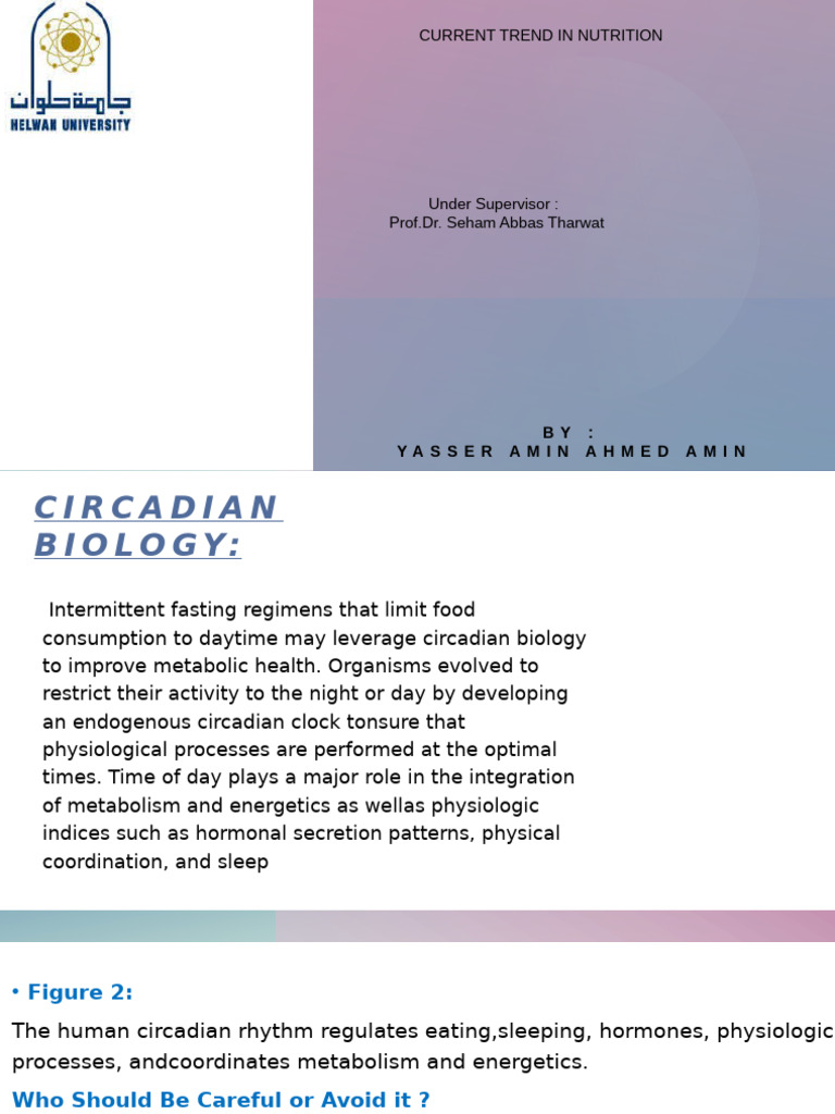 Intermittent Fasting & Circadian Health | PDF | Intermittent Fasting ...
