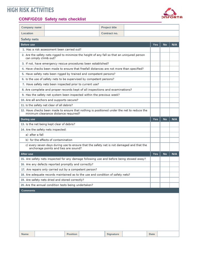 CONF-GD10 SAFETY NET | PDF