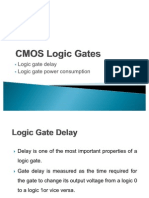 Logic Gate Delay Logic Gate Power Consumption