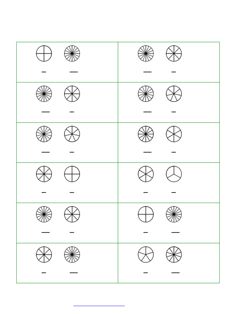 Equivalent Fractions Worksheet | PDF | Data Management | Government ...