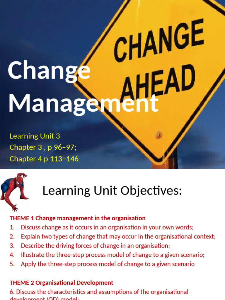 Change Management in Organizations | PDF | Communication | Organization ...