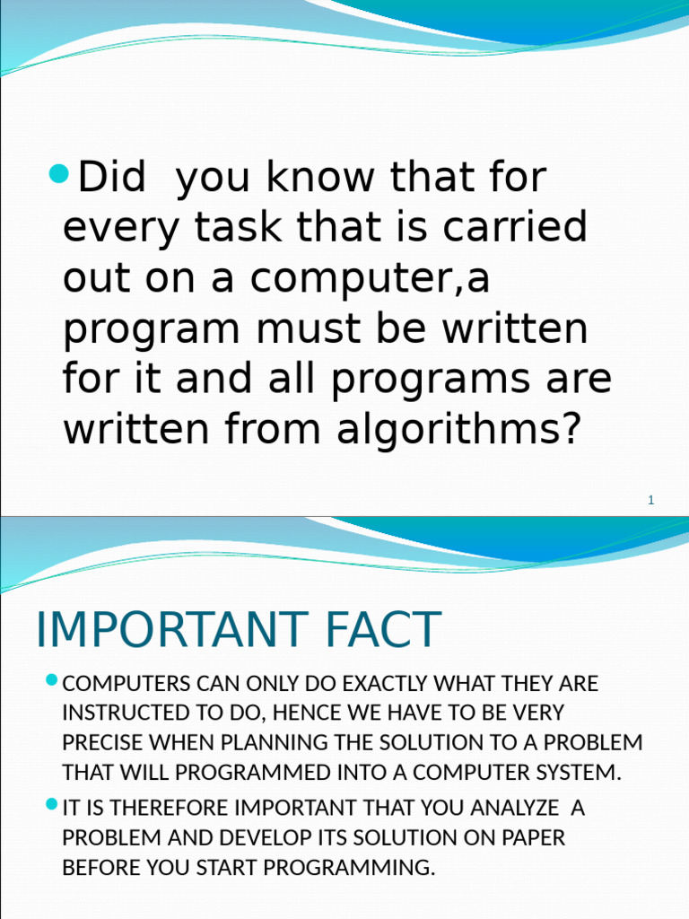 PROBLEM SOLVING | PDF | Algorithms | Algorithms And Data Structures
