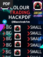 Colour Prediction Pattern and Tricks | PDF