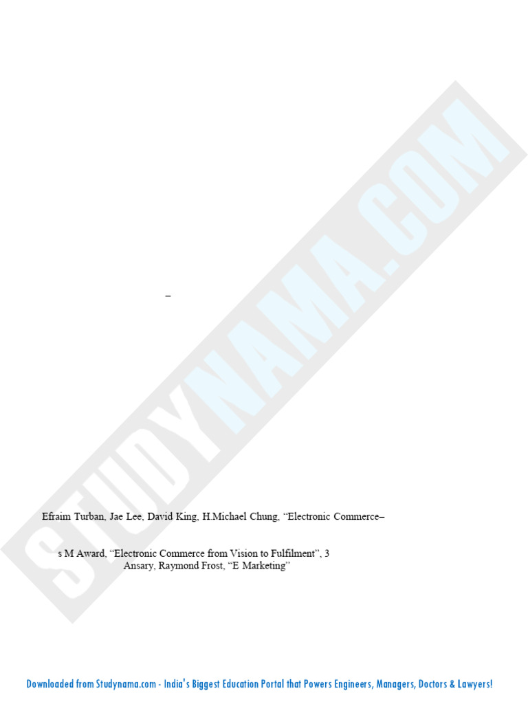 E-Commerce Overview and Security Insights | PDF | E Commerce ...