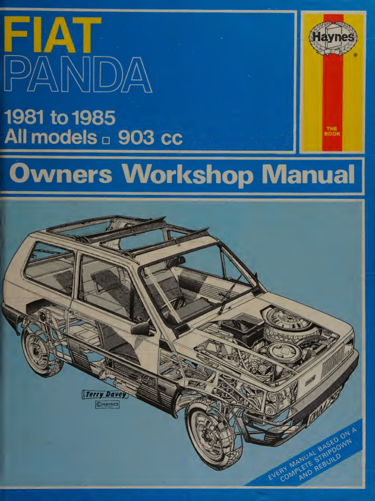 Haynes Fiat Panda Owners Workshop Manual 0856967939