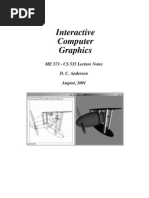 Interactive Computer Graphics Lesson 16