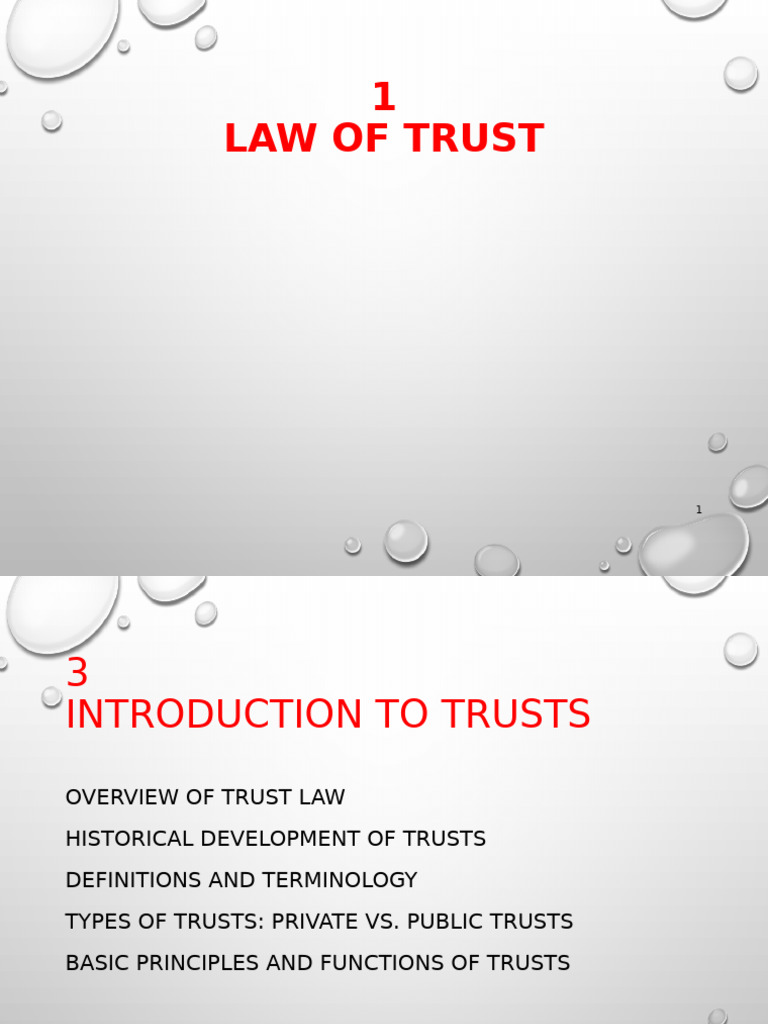 Understanding Trust Law Basics | PDF | Natural Resources Law | Civil ...