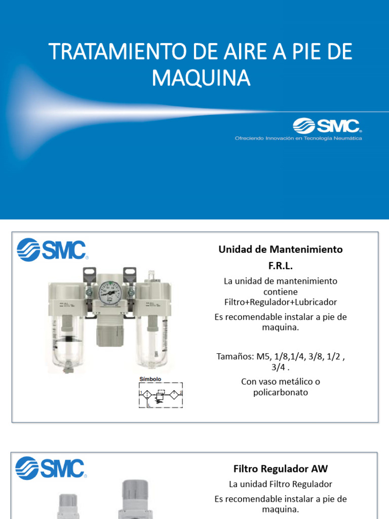 Tratamiento de Aire a Pie de Máquina | PDF