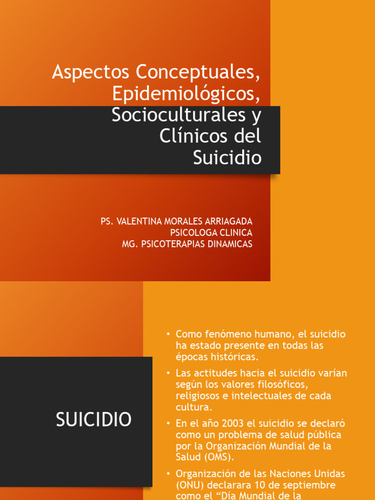 Suicidio | PDF | Suicidio | Trastorno depresivo mayor