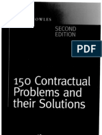 150 Contractual Problems and Their Solutions by J. Roger Knowles