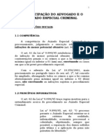 A participação do Advogado e o Juizado Especial Criminal