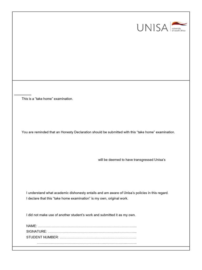 PLS2601 Critical Reasoning Exam Guide | PDF | Argument | Logic