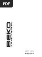 BEKO L6B LCD Service Manual