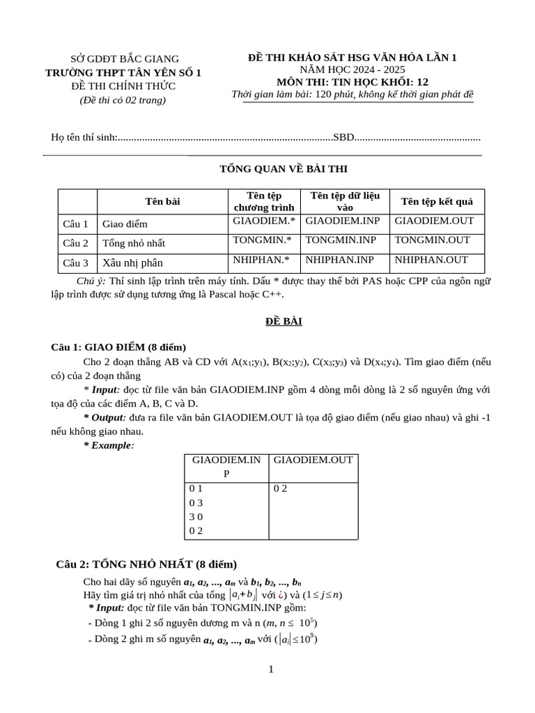 De Tin 12 | PDF