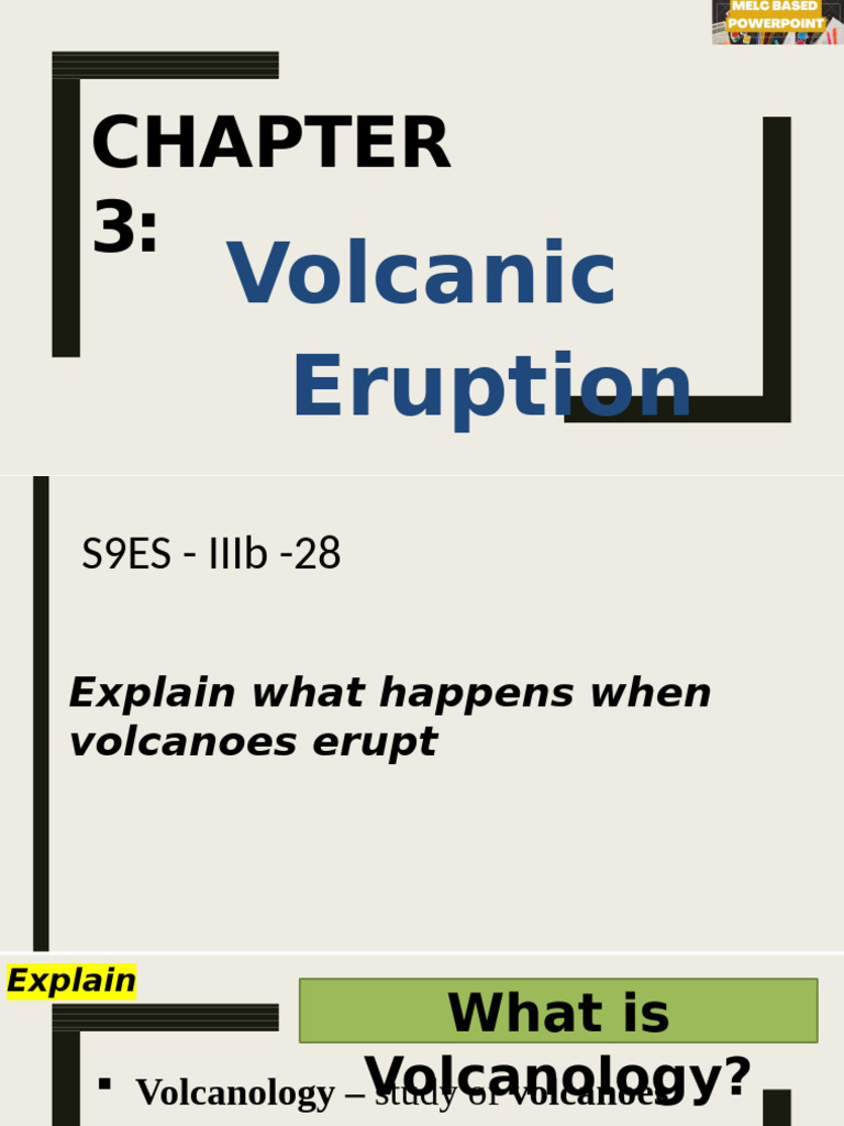 G9 Science Q3- Week 2- How Volcanoes-Erupt (other version) | PDF ...