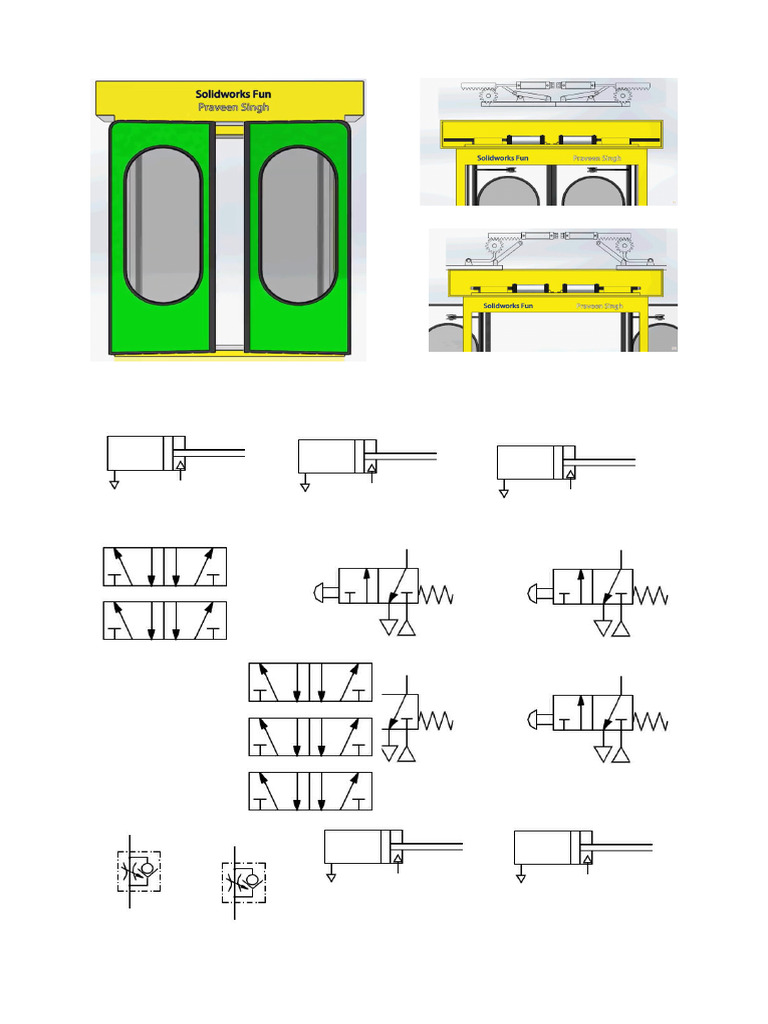 Pneumatic Symbol | PDF
