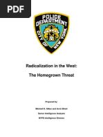 Download NYPD Report on Radicalization of Muslims in the West The Homegrown Threat by Tarek Fatah SN81060441 doc pdf