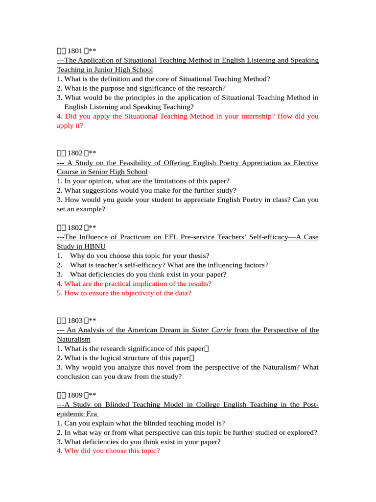 Situational Teaching in Junior High English | PDF | Teaching Method ...