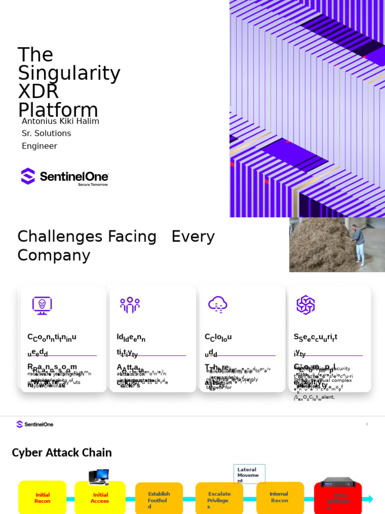 Sentinel One - L1 Deck - Corporate Pitch Deck | PDF | Artificial ...