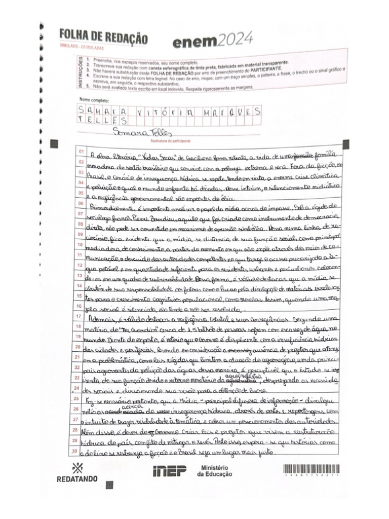 Enem 2024 | PDF