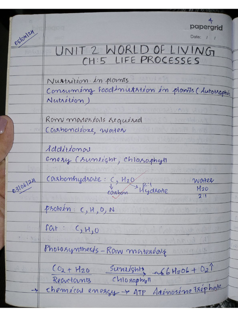 Science Class Notes - Compress | PDF