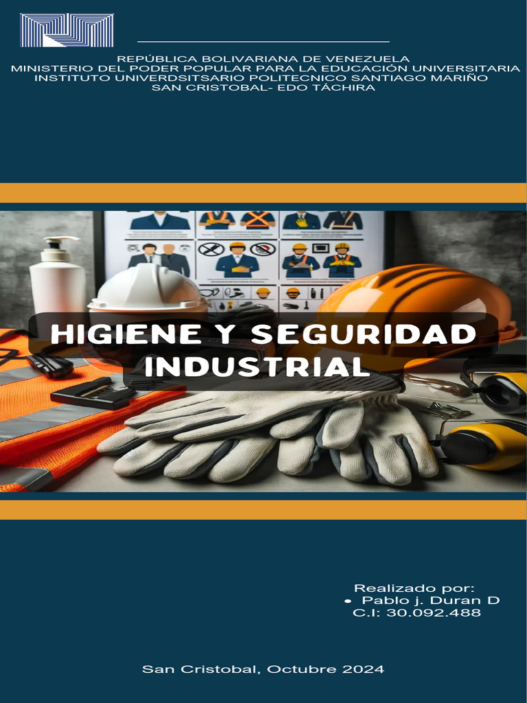 Evolución de la Higiene y Seguridad Industrial | PDF | Seguridad y ...