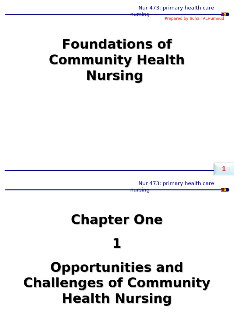 Community Health Nursing Foundations | PDF | Preventive Healthcare ...