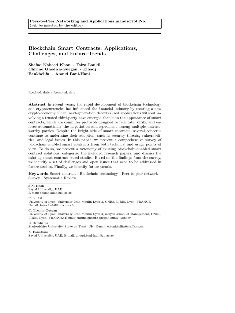 P2P Paper Blockchain | PDF | Formal Verification | Formal Methods
