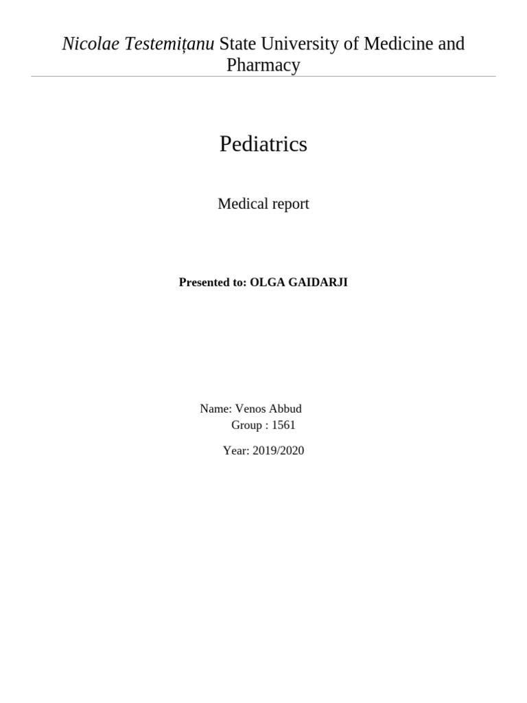 Clinical Report Venos - 2 | PDF | Heart | Medical Specialties