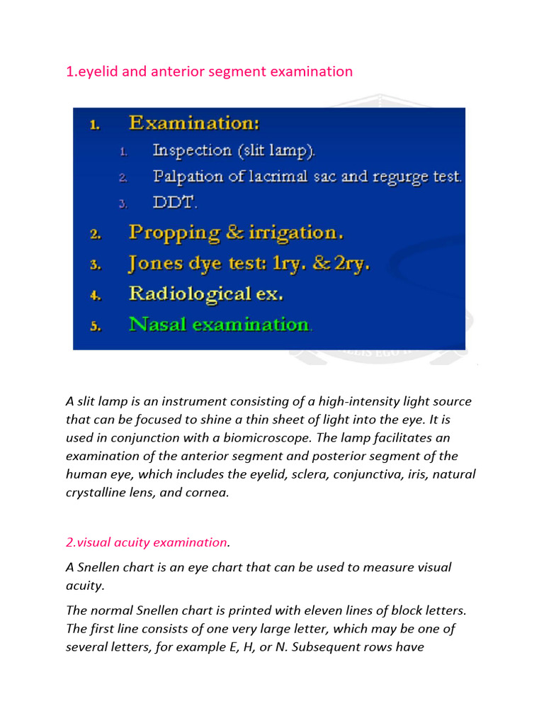 Practical Test | PDF | Visual System | Light