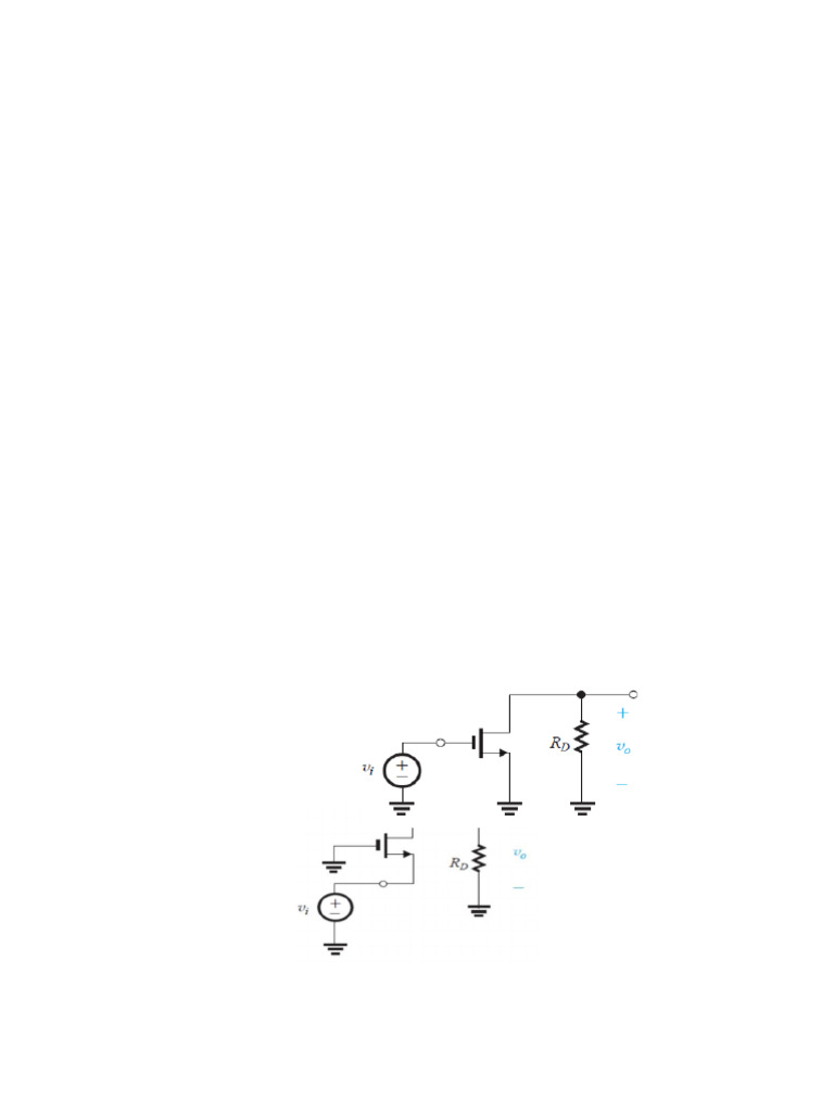 Notes 2 | PDF | Amplifier | Mosfet