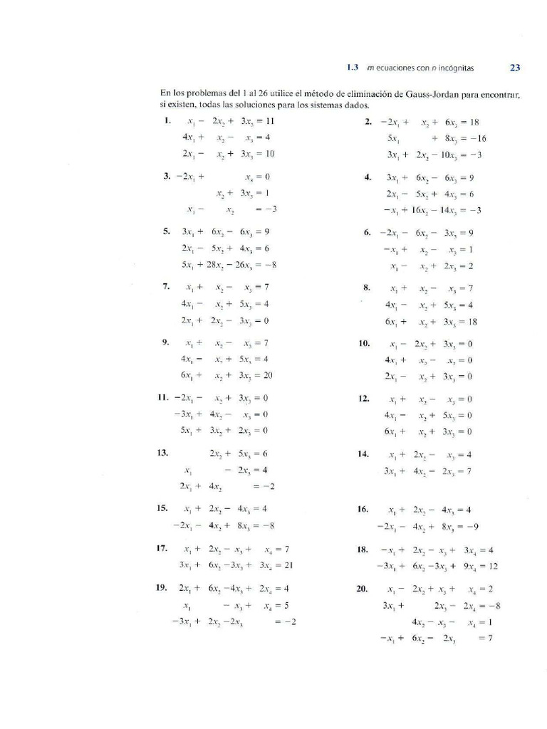 Ejercicios Stanley-Grossman | PDF