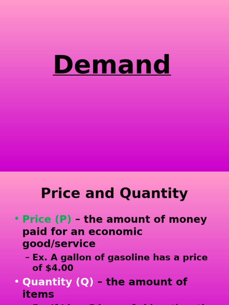 Supply and Demand (Autosaved) | PDF | Demand | Supply (Economics)