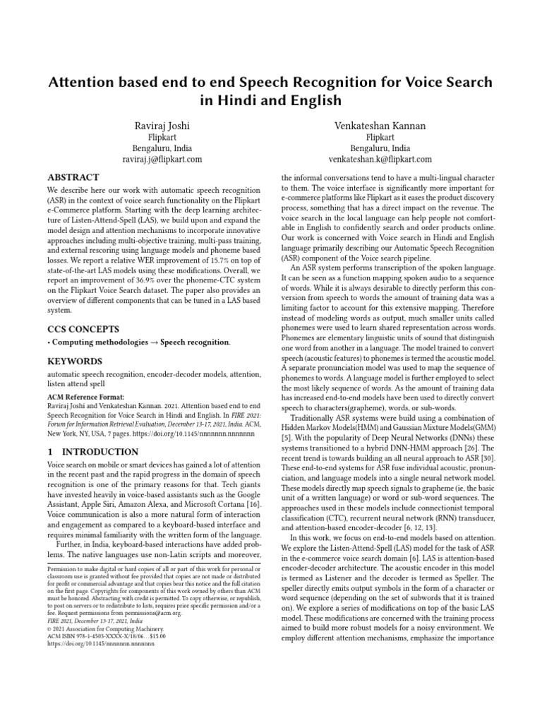Domain Adap Asr 5 LAS Pre Processing | PDF | Speech Recognition | Cognition