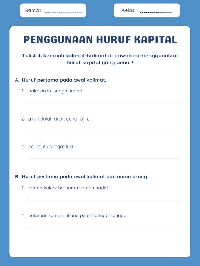 Penggunaan Huruf Kapital Pdf