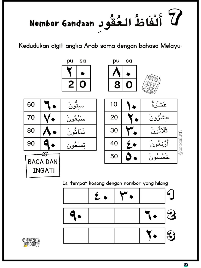 NOTA B.ARAB TAHUN 3 KAFA baru (1)_10 | PDF